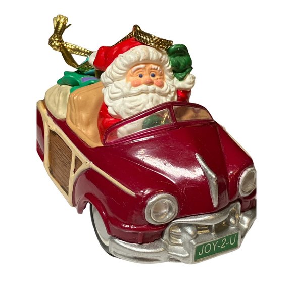 Hallmark 1987 Ornament "Santa's Woody". Here comes Santa Series #9 - Picture 3 of 12